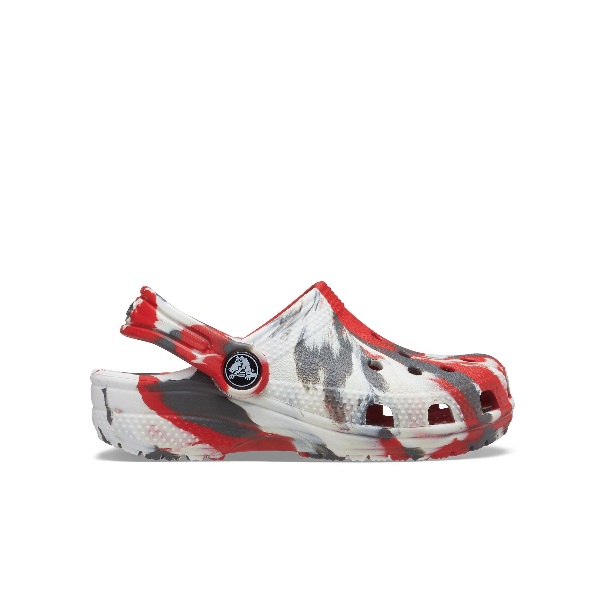 mens marble crocs